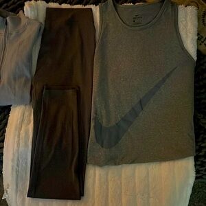 Womens work out stuff. All size medium. Please read description.